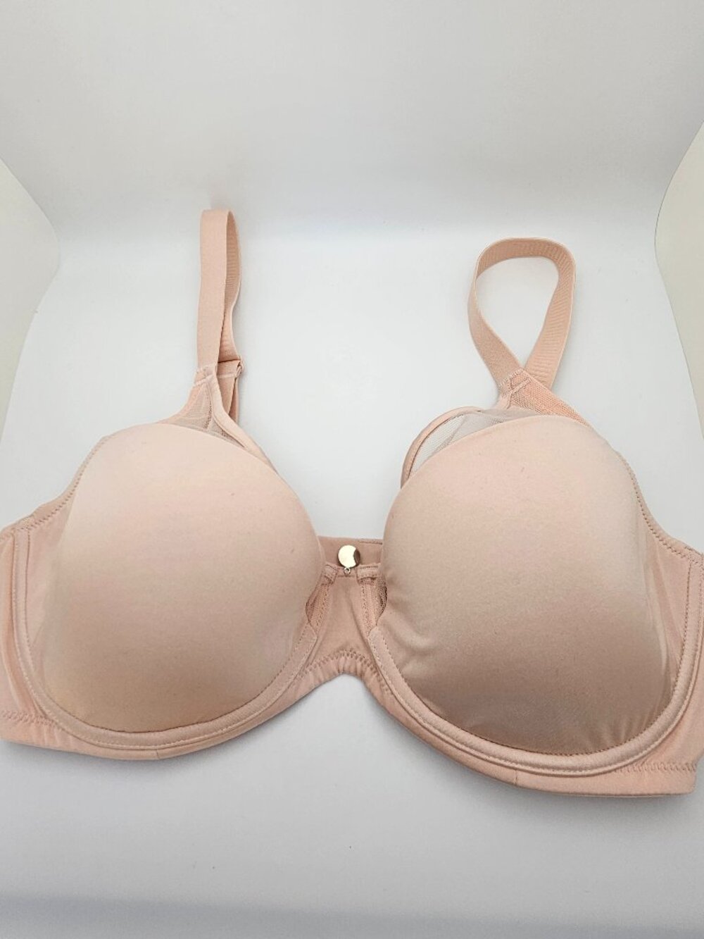 Understance Mesh Contour FlexWire Plunge Bra Powder Pink 32DDD